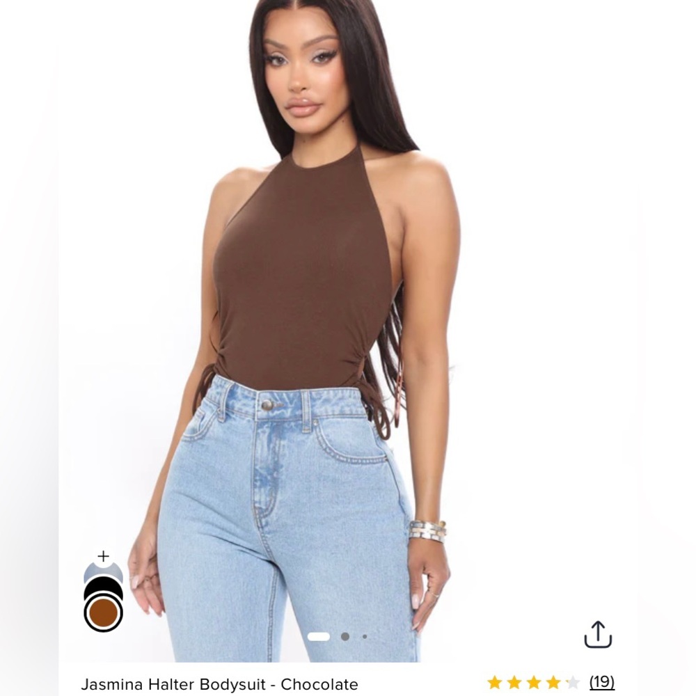 Fashion Nova halter bodysuit